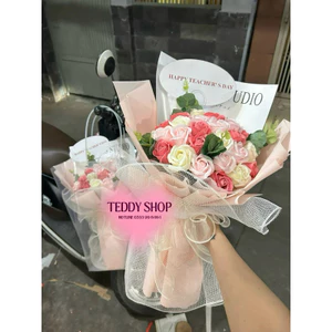 Bó hoa sáp thơm 25 Bông siêu to
