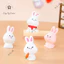 Set phụ kiện decor mô hình Thỏ con PVC trang trí bàn học, bánh kem xinh xắn cute🐰Thỏ Con Lém Lỉnh
