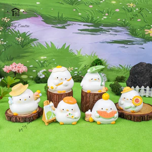 Mô Hình Gà Con Decor – Tượng Gà Mini Trang Trí Bàn Làm Việc, Quà Tặng Cute🐣NUOJIJI THÍCH ĐI DU LỊCH
