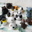 Sưu tầm set phụ kiện trang trí tượng đồ chơi thú đeo mặt mạ mèo cute Bữa Tiệc Cosplay Của Thú Cưng