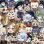 Set 100 Sticker Genshin Impact Chibi Chống Nước Dán Laptop Vali Mũ Bảo Hiểm Sổ Tay