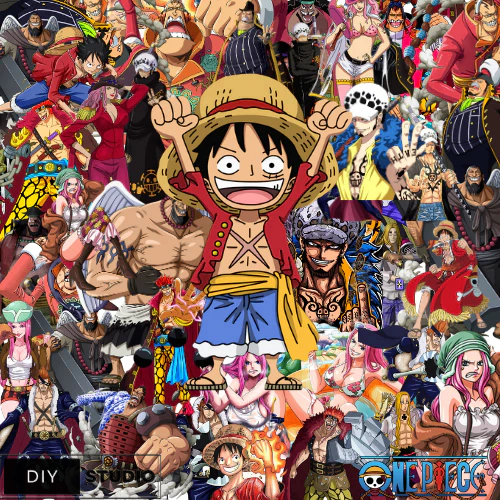 100 sticker tổng hợp nhân vật one piece không trùng siêu đẹp