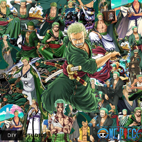 Set 60 hình nhân vật Zoro Onepiece