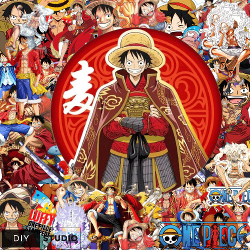 100 Sticker Luffy Mũ Rơm One piece