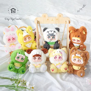 Đồ chơi Blind box sưu tầm mô hình thú nhồi bông, gấu bông làm quà tặng mini PARTY SỞ THÚ