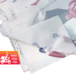 Giấy Gói Hàng (1KG), Giấy gói hoa văn nền, Giấy báo Giấy nền bông giá rẻ