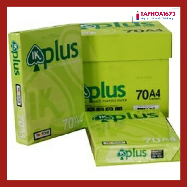 Giấy In A4 PLUS 70 GSM 500 Tờ | Shopee Việt Nam