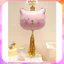 Set Bóng Tone Hồng Dây Happy Birthday Hoa Cúc Dễ Thương Phong Cách Hàn Quốc Mới Hottrend 2024 CB21