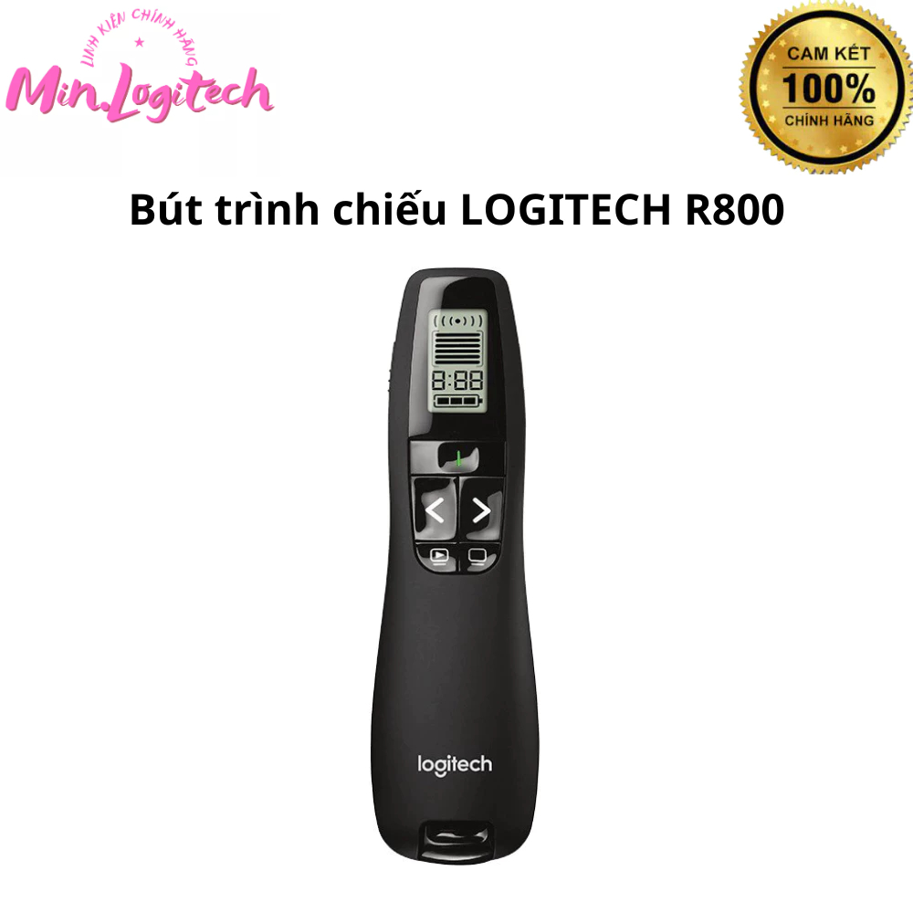 Bút trình chiếu Logitech Wireless Presenter R800 - Sản Phẩm Chính Hãng ...