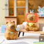 Đồ chơi Blind Box Hộp Mù Mô Hình Capybara Mini Cute - Quà Tặng Decor Xinh Xắn KAPIBARA NGỐC NGHẾCH