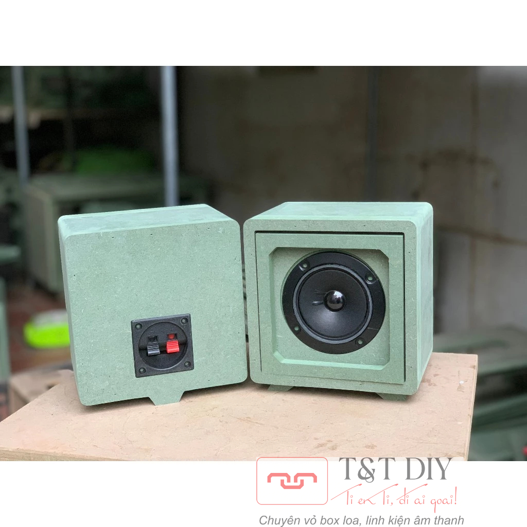 Vỏ box loa lắp Trép 10, tăng âm trép cho dàn âm thanh. Phù hợp lắp ...