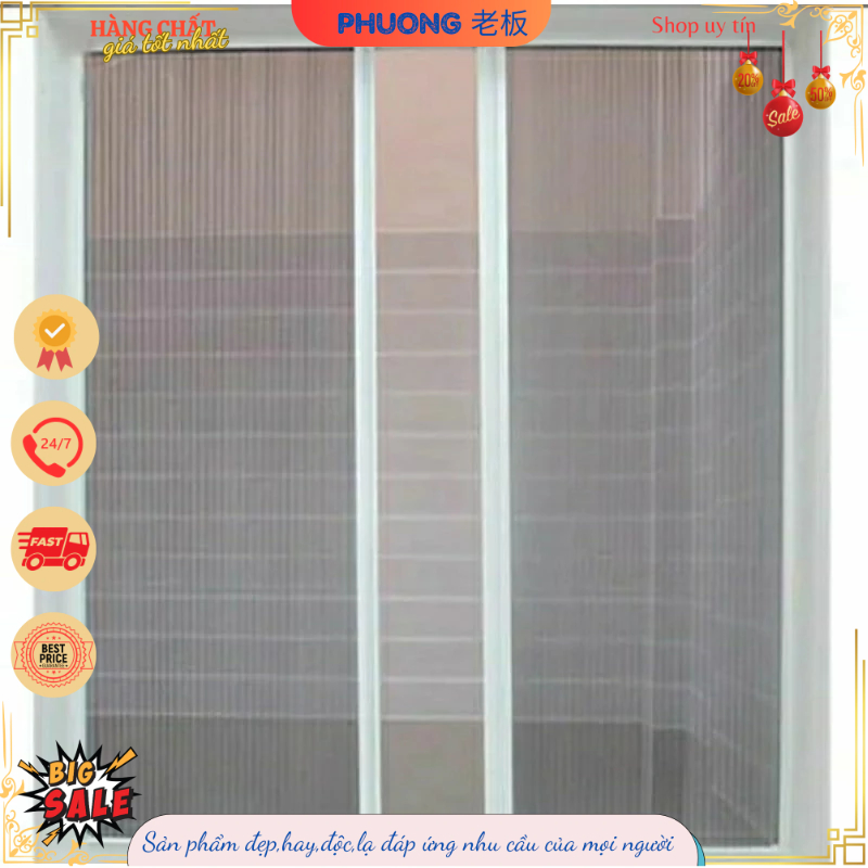 Lưới Chống Côn Trùng Dán Cửa Sổ – Lưới Chống Ruồi, Muỗi, Kiến Ba Khoang ...