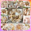 Set bóng bay trang trí sinh nhật ,thôi nôi, đầy tháng trang trí lễ hội Tone màu Nâu tone xuân đẹp CANDY13 TUD6