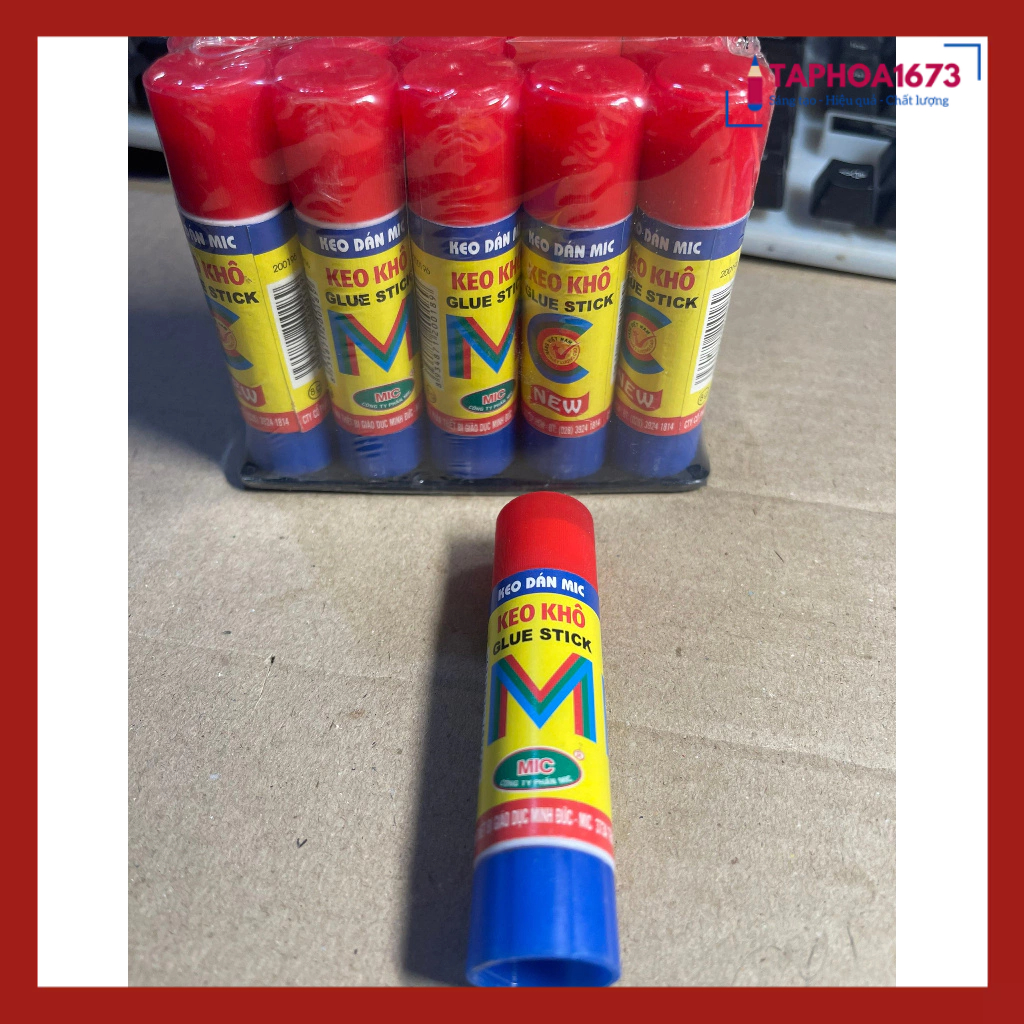 Hồ Khô Mic Dán Thủ Công (Vỉ 10 Lọ) | Shopee Việt Nam