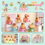 Đồ chơi Blind box tượng mô hình kiểu đèn bàn hình chuột lang nước, capybara mini cute ĐÈN CAPYBARA