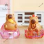 Đồ chơi Blind box tượng mô hình kiểu đèn bàn hình chuột lang nước, capybara mini cute ĐÈN CAPYBARA