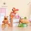 Đồ chơi Blind box tượng mô hình kiểu đèn bàn hình chuột lang nước, capybara mini cute ĐÈN CAPYBARA