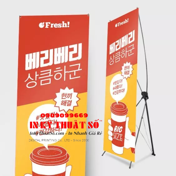 Standee chân X treo banner, poster, khung quảng cáo chữ X Standee chân ...