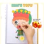 Học liệu bóc dán Montessori cho bé (Tiếng Việt) - Đồ chơi giáo dục sớm giáo cụ Montessori cho bé
