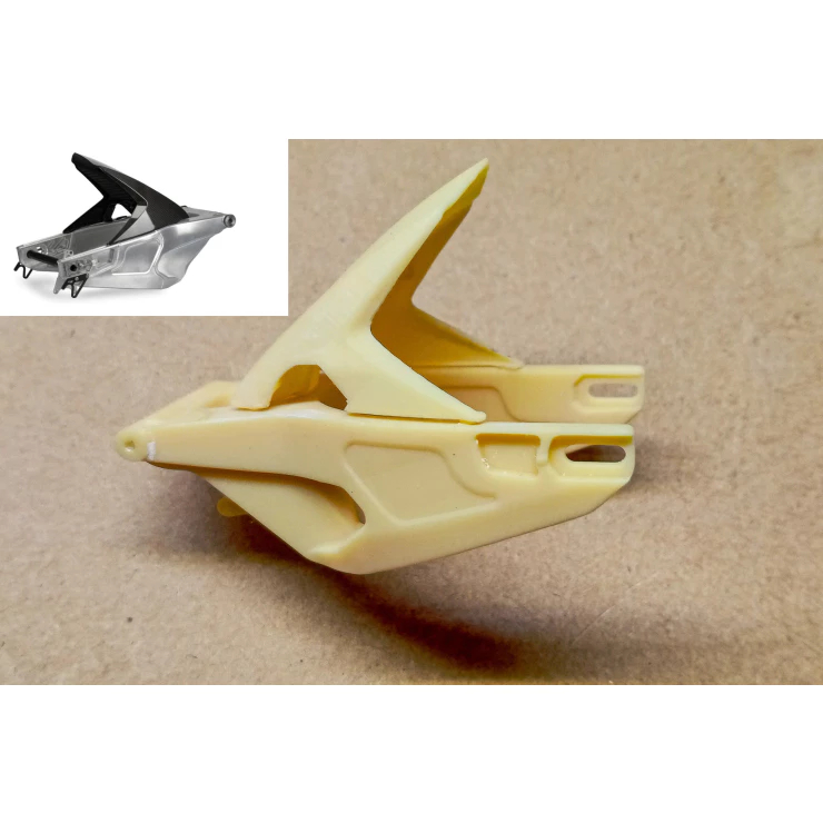 Mô Hình gắp sau (Swingarm) Sufter wspk cho xe mô hình tỉ lệ mô tô 1:12 ...