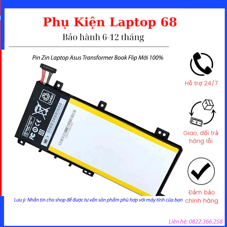 Pin Zin Laptop Asus Transformer Book Flip Tp550la Tp550ld R554l C21n1333 Mới 100 Shopee Việt Nam