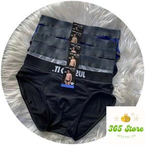 Combo 10 quần lót nam tam giác thái nhiều màu, sịp tam giác 100% cotton