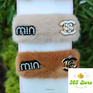 Set 2 Kẹp mái lông chất đẹp dễ thương Hàn Quốc