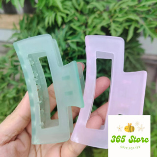 Kẹp Tóc Càng Cua Hàn Quốc Vuông Cỡ Lớn 10cm/13cm