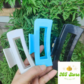 Kẹp Tóc Càng Cua Hàn Quốc Vuông Cỡ Lớn 10cm/13cm