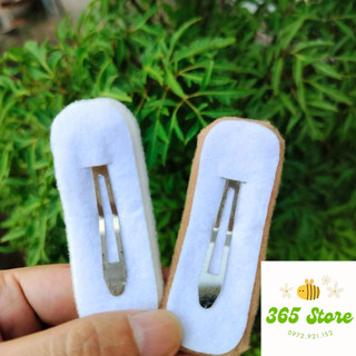 Set 2 Kẹp mái lông chất đẹp dễ thương Hàn Quốc