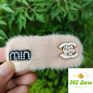 Set 2 Kẹp mái lông chất đẹp dễ thương Hàn Quốc