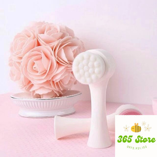 Cọ Rửa Mặt 2 Đầu Massage Mặt