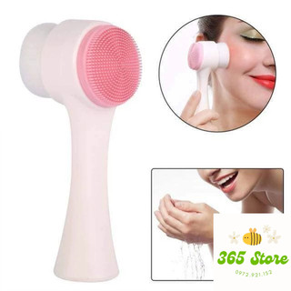 Cọ Rửa Mặt 2 Đầu Massage Mặt