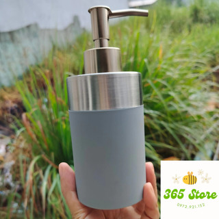 Chai chiết xà bông bằng nhựa ABS cao cấp, sang chảnh dung tích 250ml- Hàng quà tặng Go