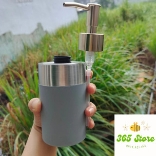 Chai chiết xà bông bằng nhựa ABS cao cấp, sang chảnh dung tích 250ml- Hàng quà tặng Go