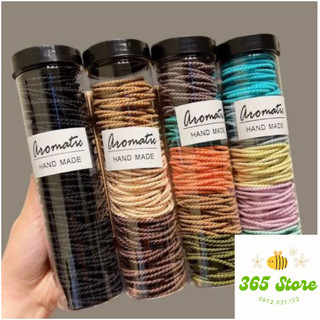 Ống 100 Dây Cột Tóc Cao Su Thời Trang Cho Nữ - Sét 100 Chun Buộc Tóc Cho Bé Phong Cách Hàn Quốc