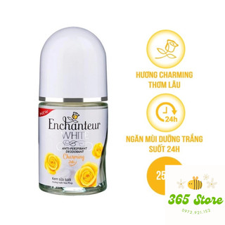 Lăn khử mùi trắng da Enchanteur Charming 25ml- Shop giao đục hoặc trong ngẫu nhiên