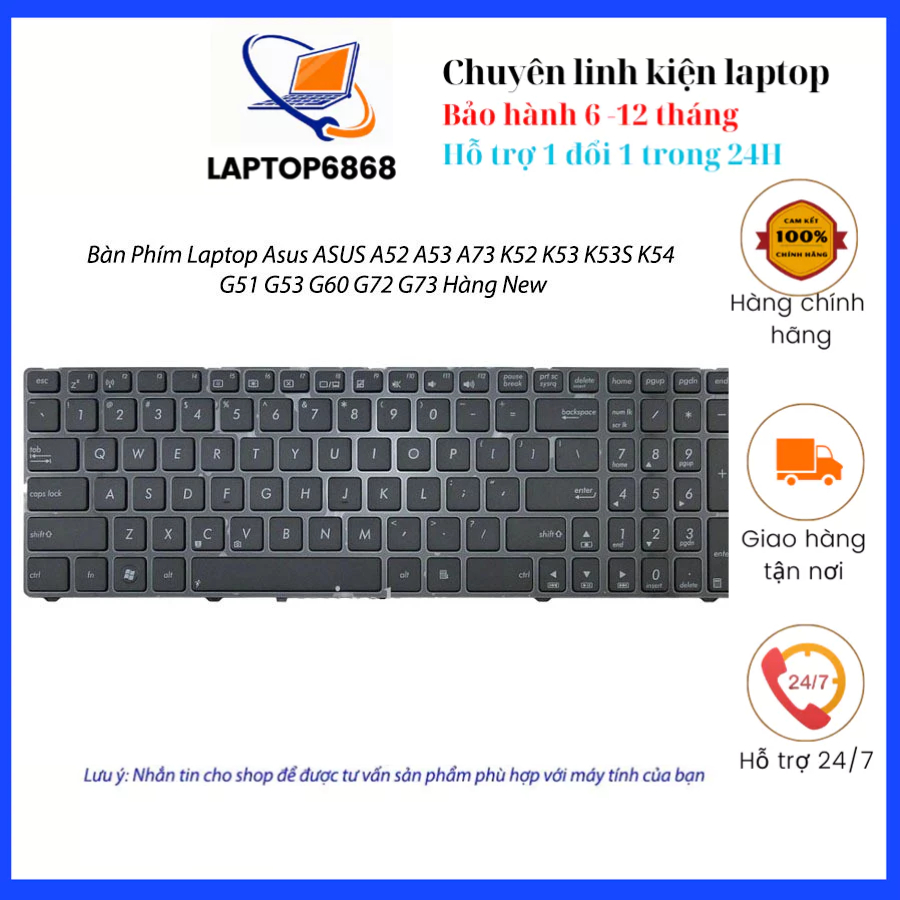 Nuovo Per ASUS A53 A53E-XN1 A53E-XE2 A53SV-XN1 A52 N61 G72 G73 - Foto 4