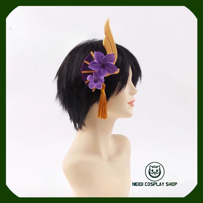 [Order 8-15 Ngày] Phụ Kiện Tóc Raiden Shogun (Genshin Impacts)(Cosplay ...