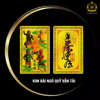 Ljnh Phù Ngũ Quỷ Vận Tài Dán Ốp Điện Thoại, Để Ví - Trợ Mệnh Kinh Doanh, Chiêu Tài Tụ Lộc - Cherry Store 102