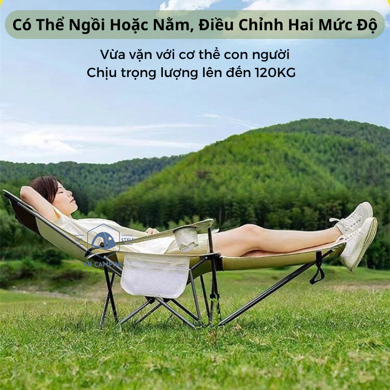 Ghế Camping Ngả Lưng Tmountain Gấp Gọn Thư Giãn Dã Ngoại Du Lịch Cao Cấp Dễ Sử Dụng | BigBuy360 - bigbuy360.vn