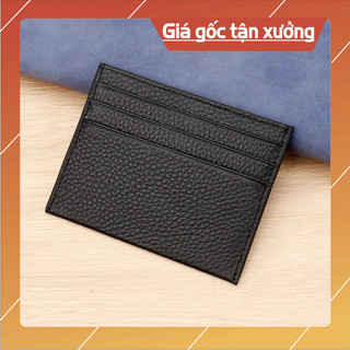 Ví bỏ thẻ , cardholder da bò ý cao cấp bảo hành 12 tháng.