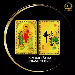 Ljnh phù Tây Ba Thá.nh Tượng, Trung Thực Ph.ật Tụ.ng K.inh, Hò.a Bìn.h H.ộ Mệ.nh
