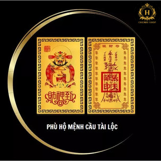 Thẻ Hộ Mệnh Cầu Tài Lộc – May Mắn Bình An, Thu Hút Tjền Tài