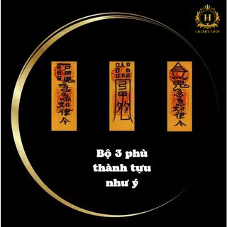 Bộ 3 Thành Tựu Như Ý - May Mắn, Cải Vận