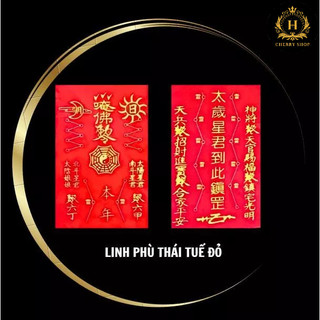 Thái tuế 2026 giấy đỏ hoá giải điều không may mắn để bóp ví, ốp đt - sỉ ib
