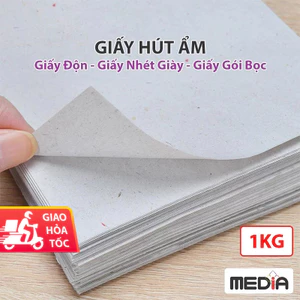 Giấy Hút Ẩm 1KG Khổ Lớn, giấy nhét giấy độn, giấy vo nhét giày giấy nhăn bọc đồ gốm sứ nhét túi xách