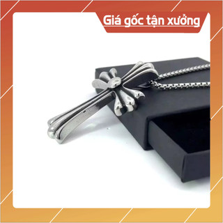 Dây chuyền unisex chữ thập lơn  bảo hành 12 tháng ( chỉ bán mặt).