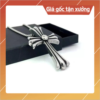 Dây chuyền unisex chữ thập lơn  bảo hành 12 tháng ( chỉ bán mặt).