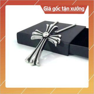 Dây chuyền unisex chữ thập lơn  bảo hành 12 tháng ( chỉ bán mặt).